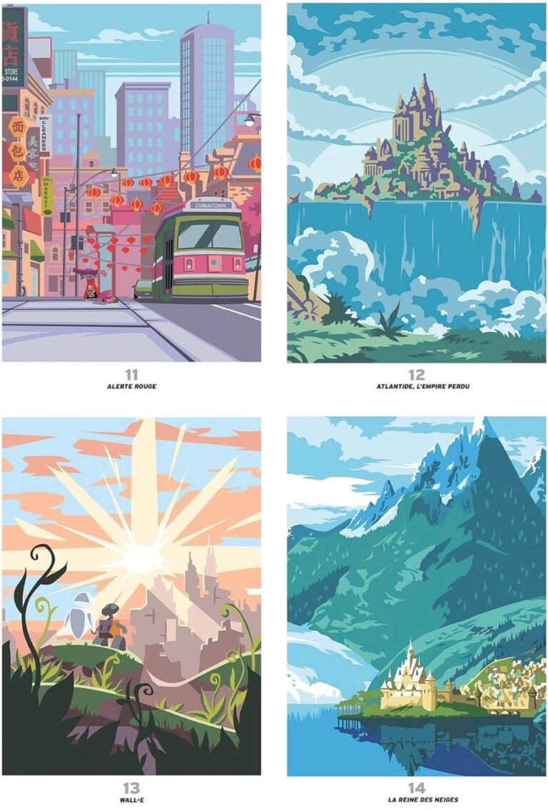 Les Plus Beaux Paysages Disney — ответы