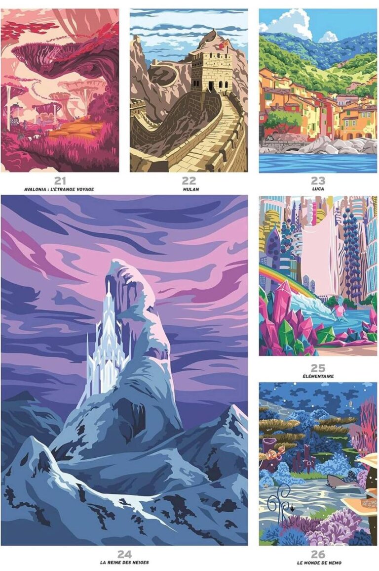Les Plus Beaux Paysages Disney — ответы