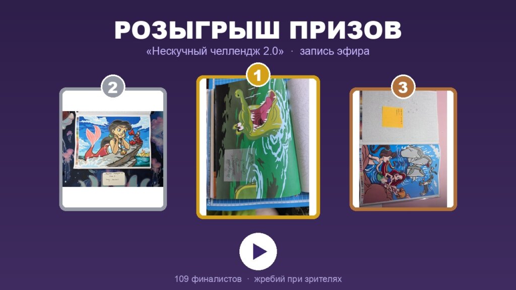 Розыгрыш призов «Нескучного челленджа 2.0» — запись эфира