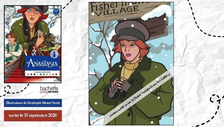 Иллюстрация 3 из раскраски Hachette «Анастасия»