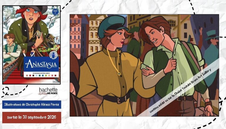 Иллюстрация 7 из раскраски Hachette «Анастасия»