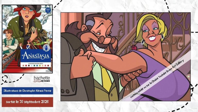 Иллюстрация 10 из раскраски Hachette «Анастасия»