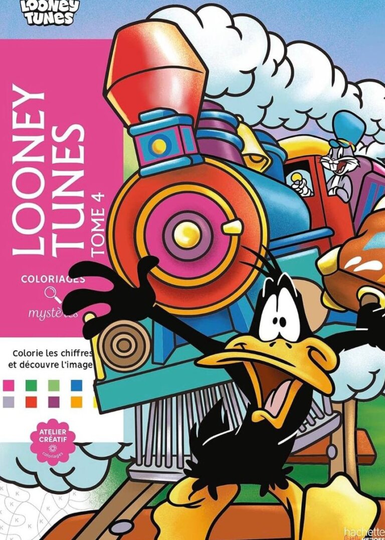 Обложка «Looney Tunes. Том 4» — Даффи Дак на паровозе