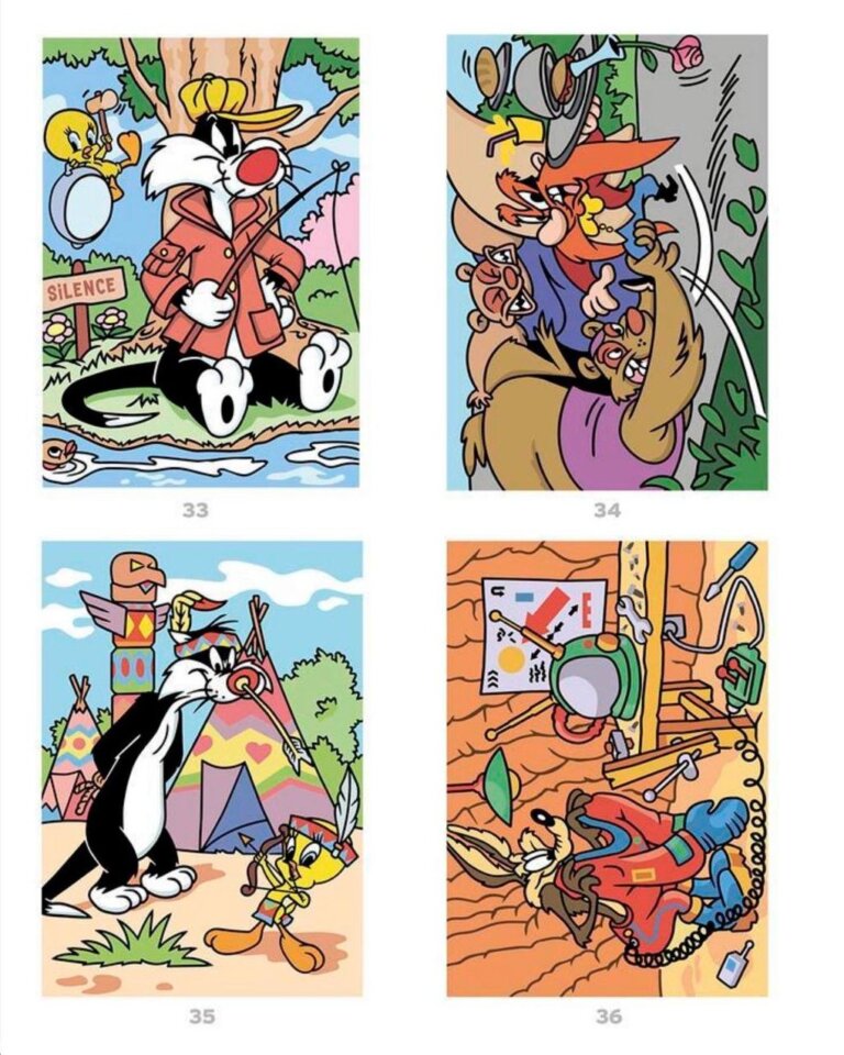 Ответы «Looney Tunes. Том 4», картинки 33–36