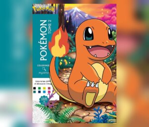 Раскраска Hachette «Pokémon. Том 2» — все иллюстрации